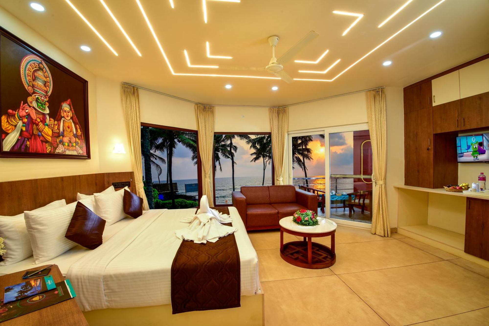 Krishnatheeram Ayur Holy Beach Resorts 바르칼라 외부 사진