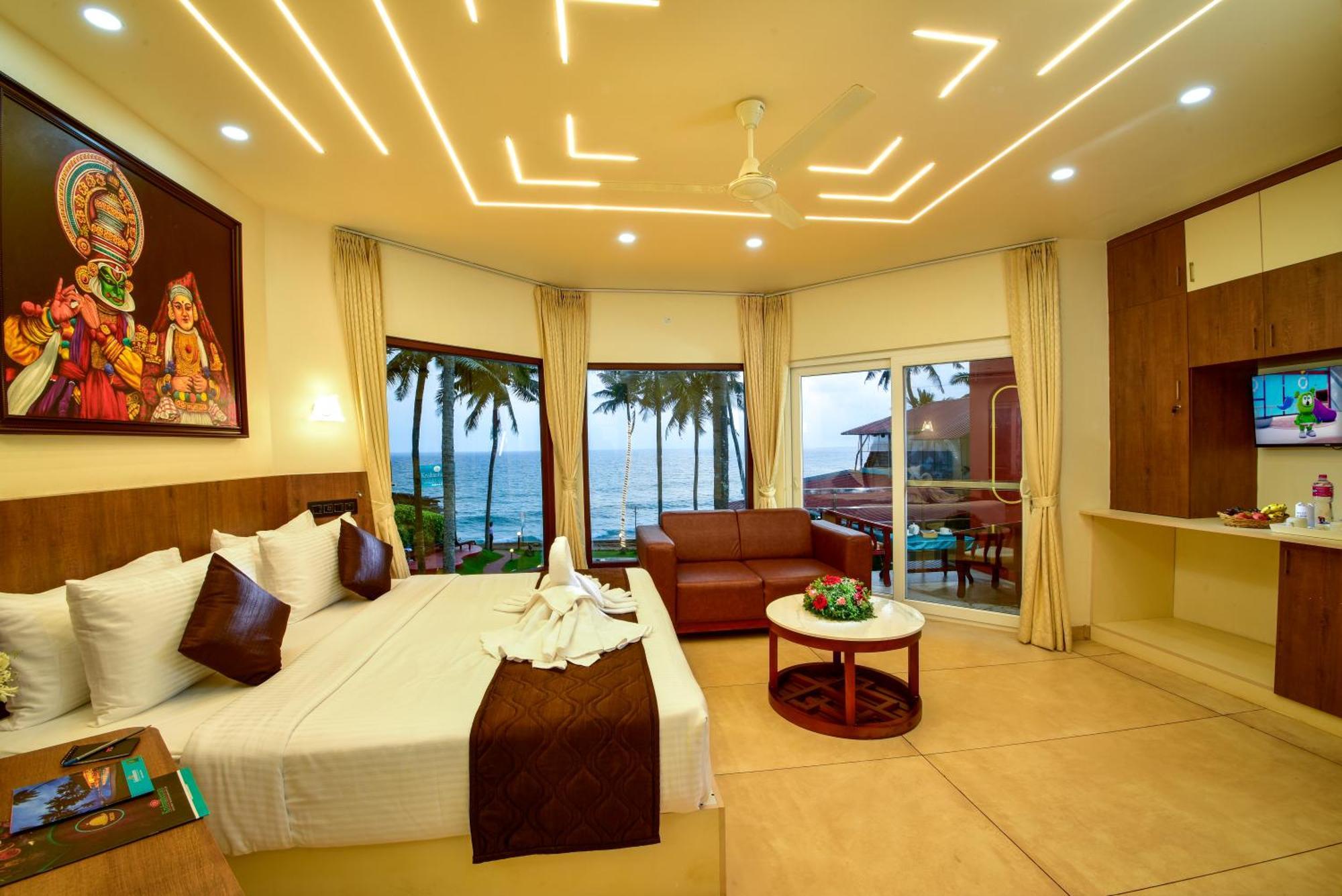 Krishnatheeram Ayur Holy Beach Resorts 바르칼라 외부 사진