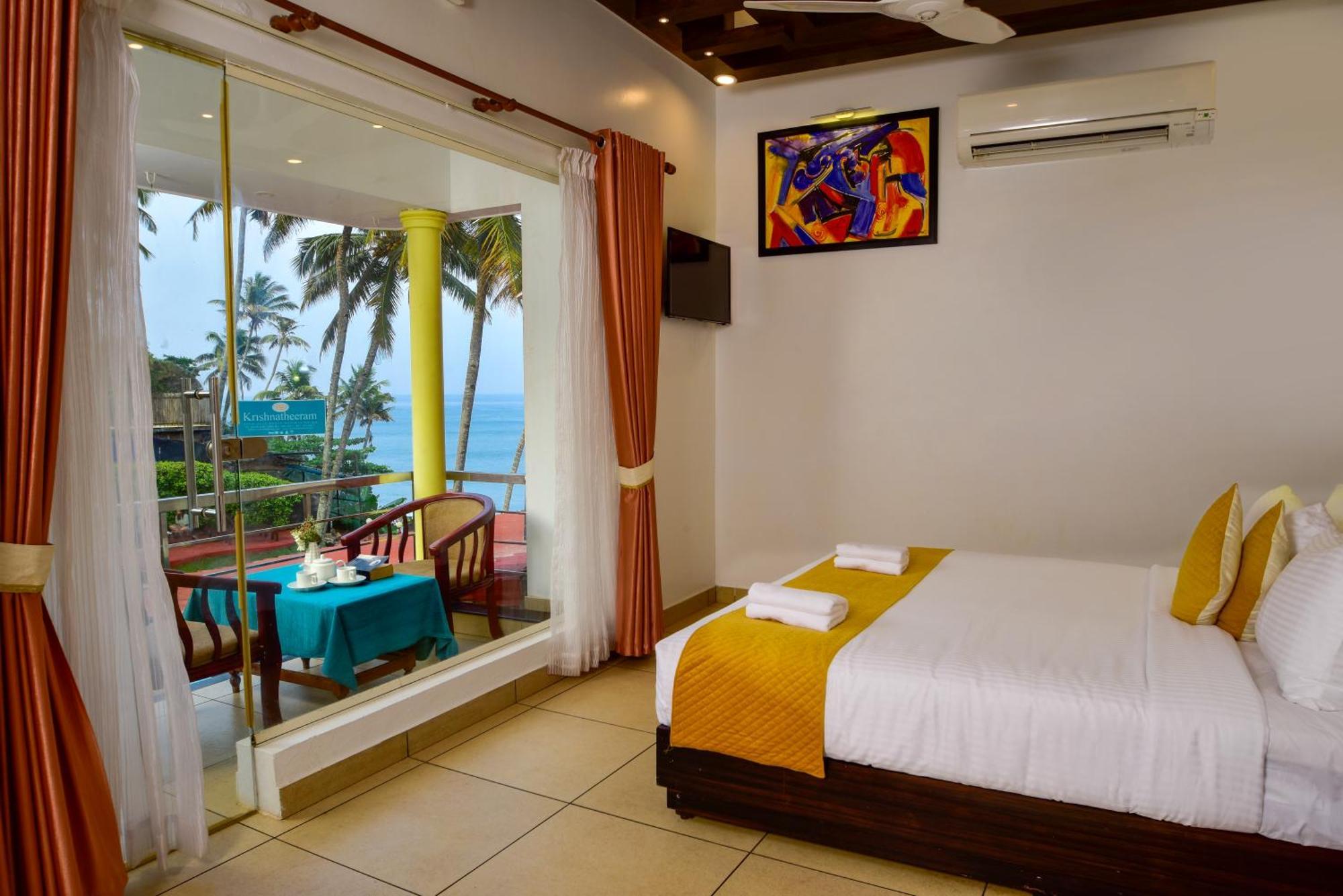 Krishnatheeram Ayur Holy Beach Resorts 바르칼라 외부 사진
