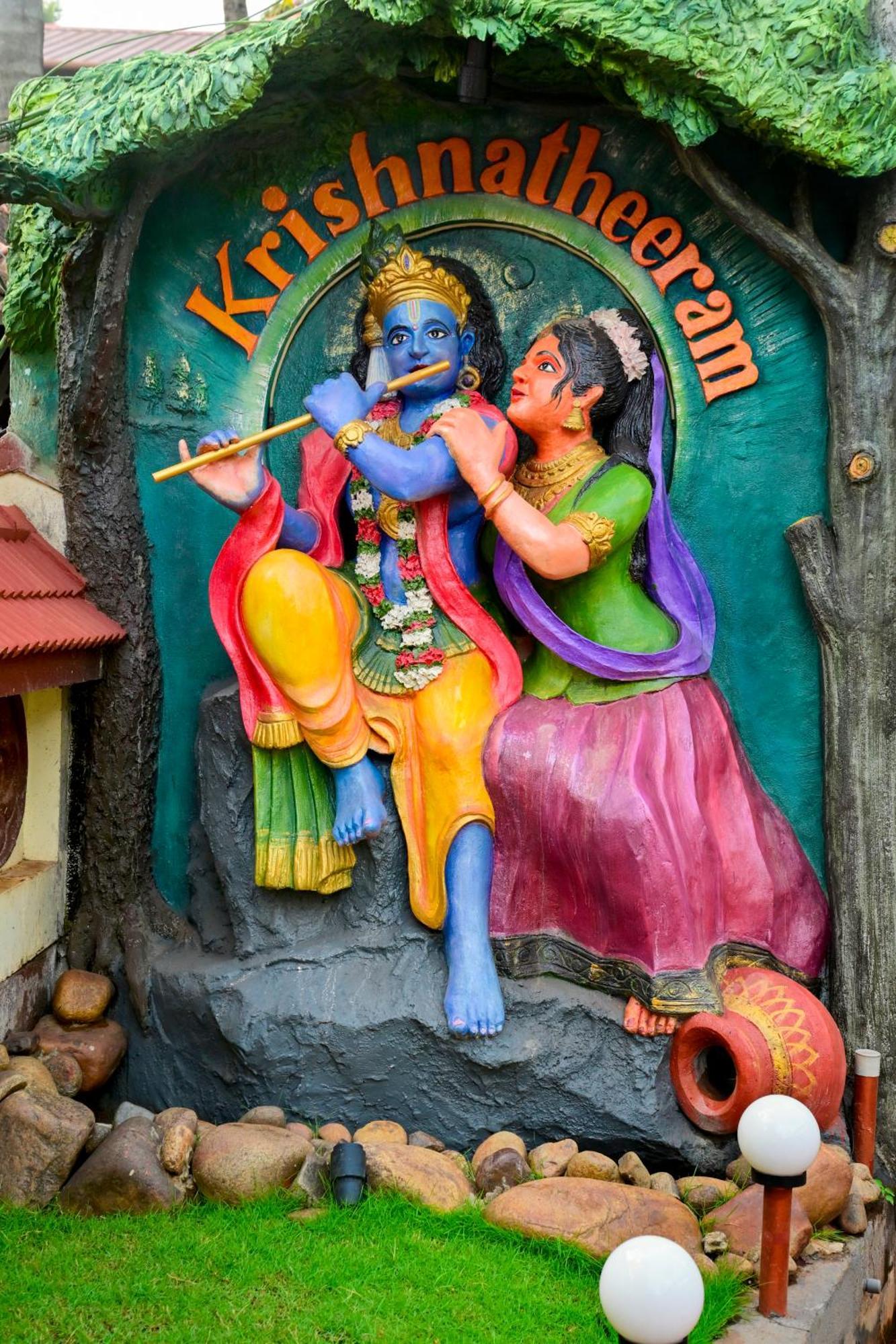 Krishnatheeram Ayur Holy Beach Resorts 바르칼라 외부 사진